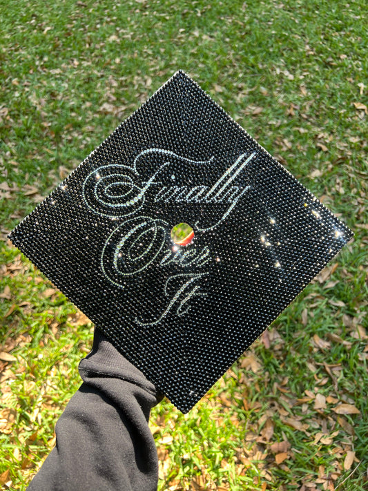 Finally Over It Cap Topper