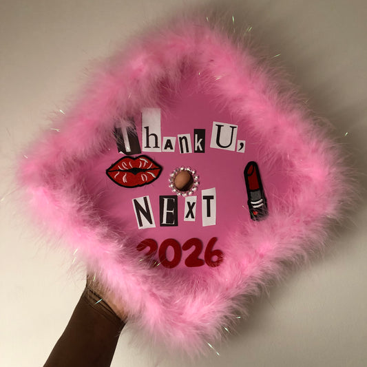Thank You, Next Graduation Cap Topper
