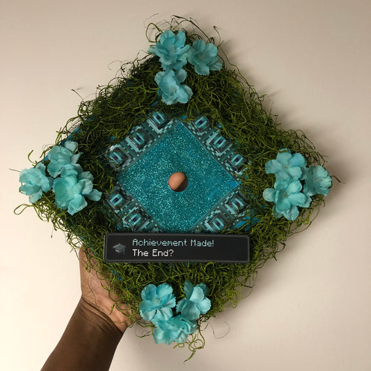 End Portal Graduation Cap Topper